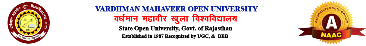 VARDHMAN MAHAVEER OPEN UNIVERSITY KOTA